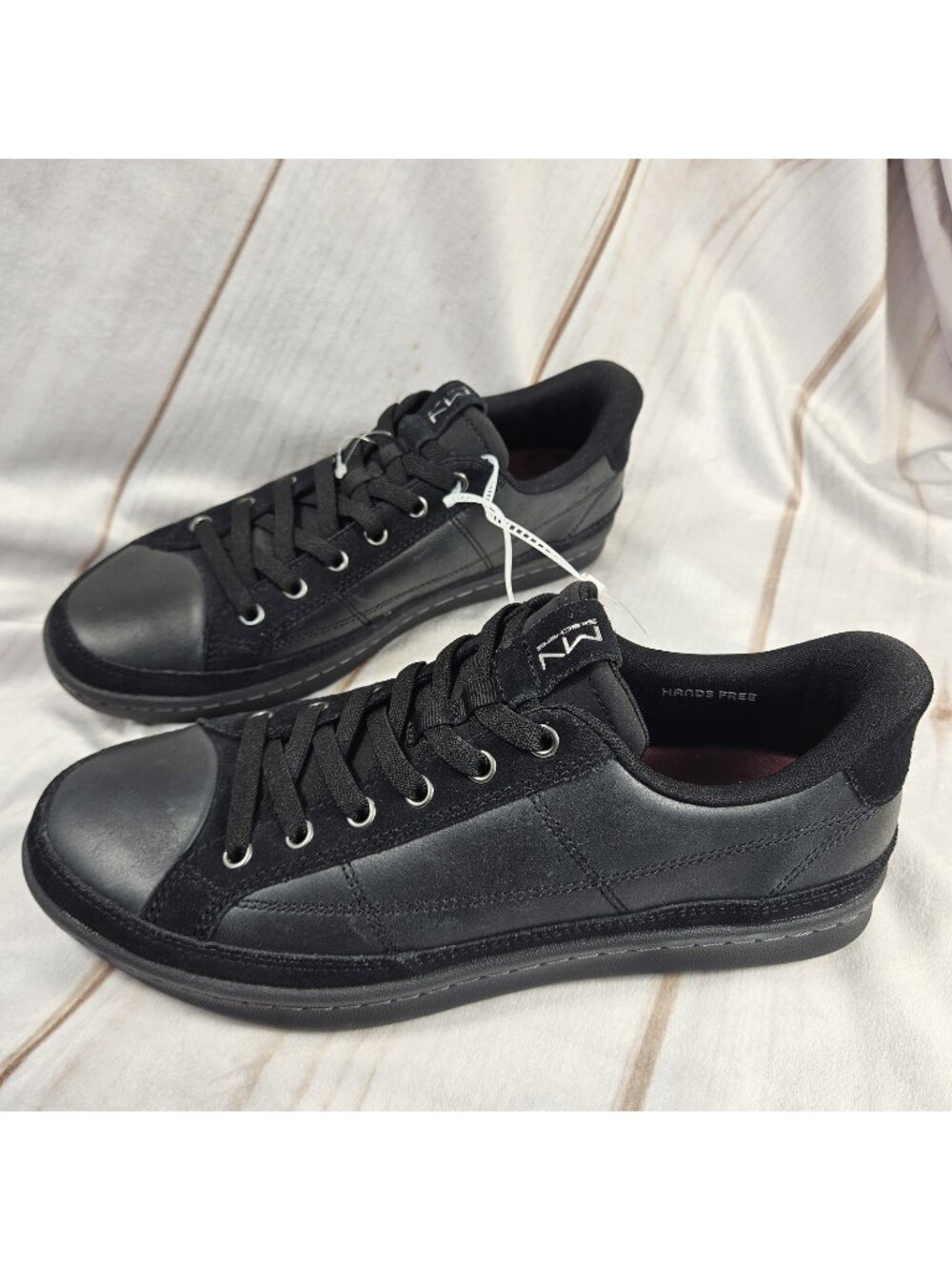 Mark Nason Skechers Classic Cup Kayson Mens Slip On Black Size 8.5 Hands Free